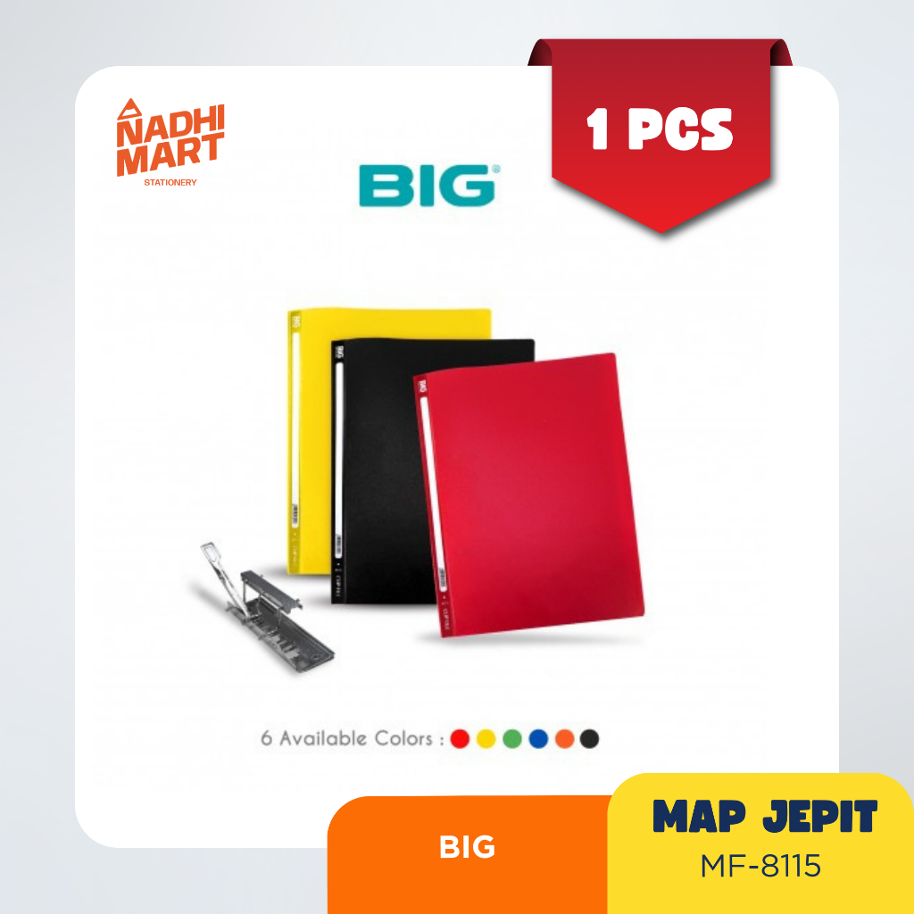 

BIG MAP JEPIT FOLIO MAP PLASTIK
