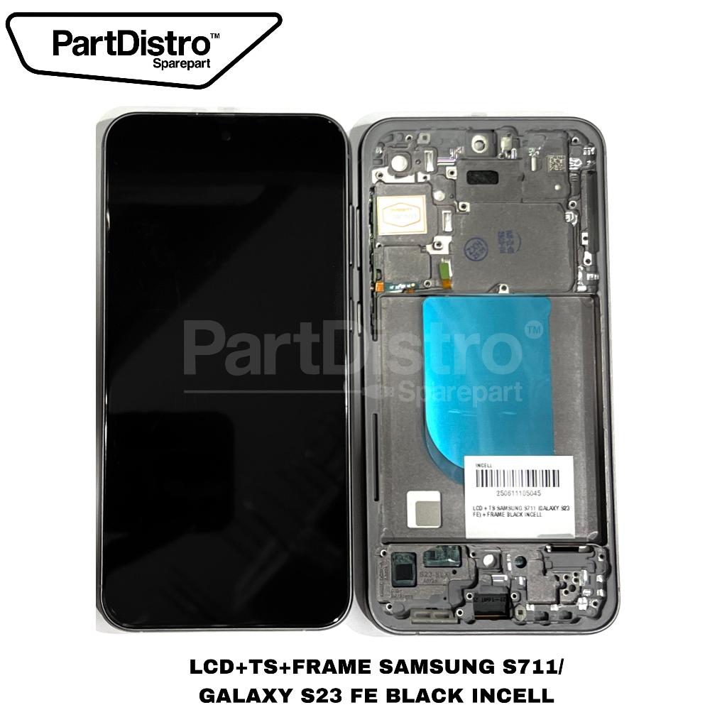 LCD+TS SAMSUNG S711 (GALAXY S23 FE)+FRAME BLACK INCELL