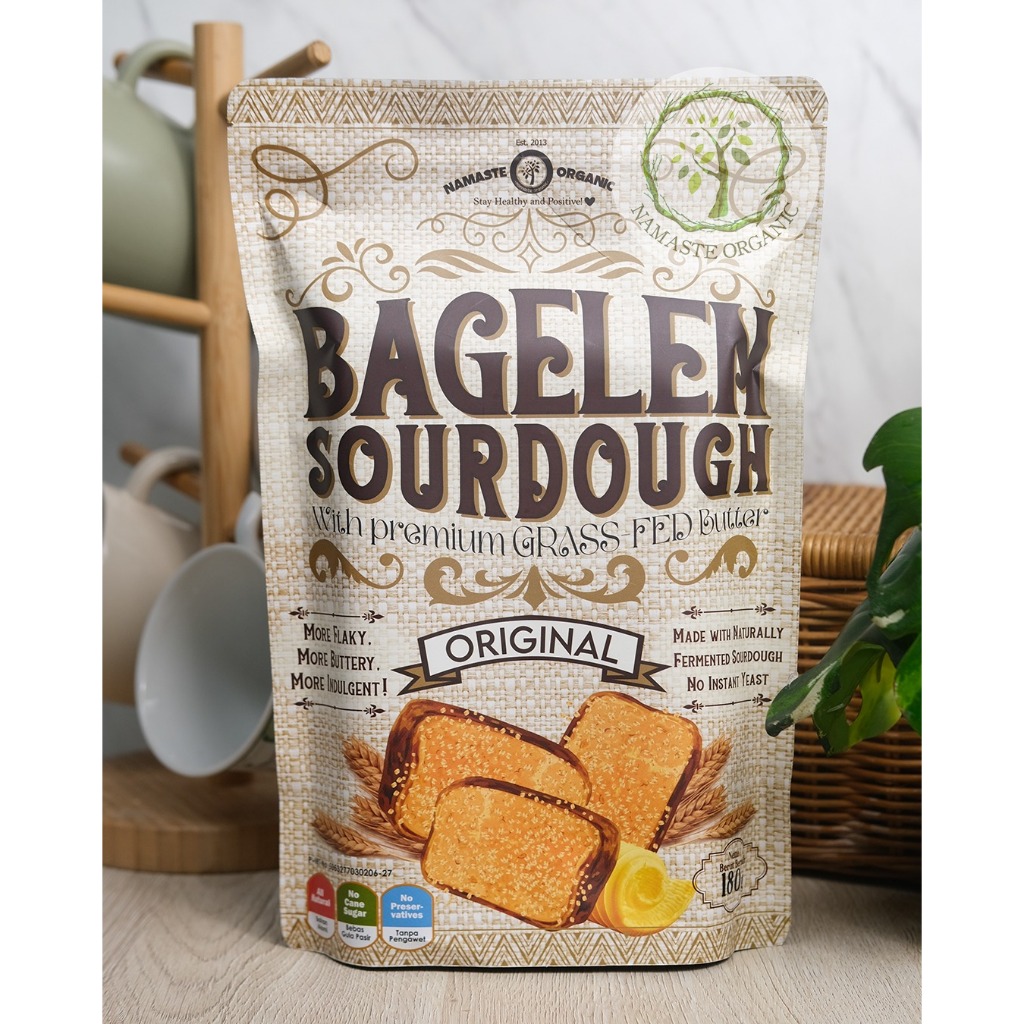 

NEW BAGELEN SOURDOUGH - MADE FROM SOURDOUGH BREAD WITH PREMIUM GRASS FED BUTTER 180GR