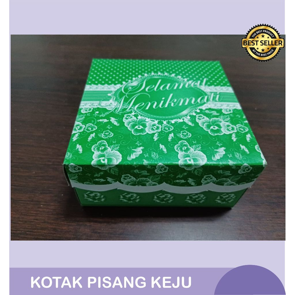 

KOTAK PISANG KEJU 1PCS - TEMPAT PEMYIMPANAN SNACK - KOTAK DONUT BERMOTIF - DUS DONAT