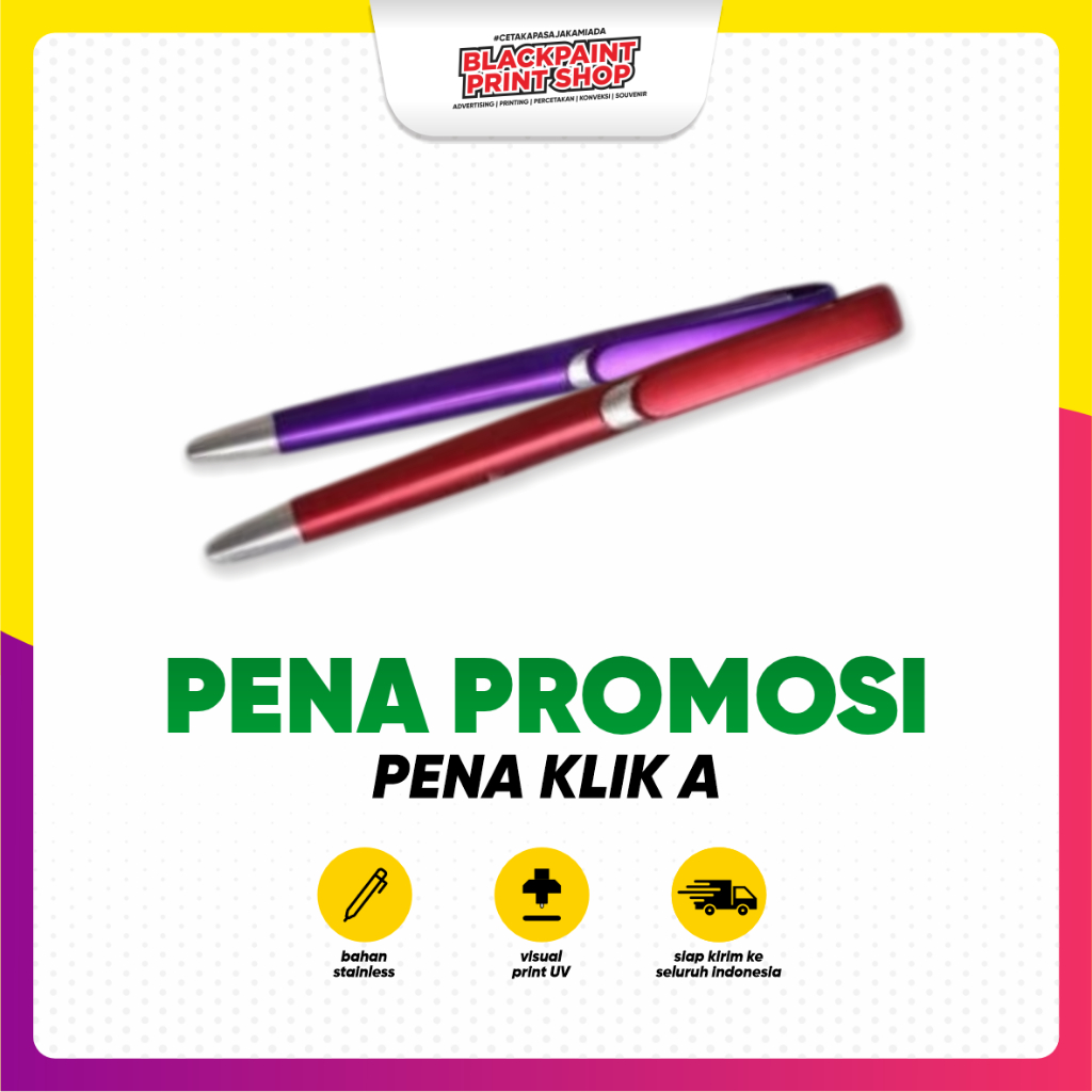 

Pena Klik A / Pena Custom / Pena Branding / Pulpen