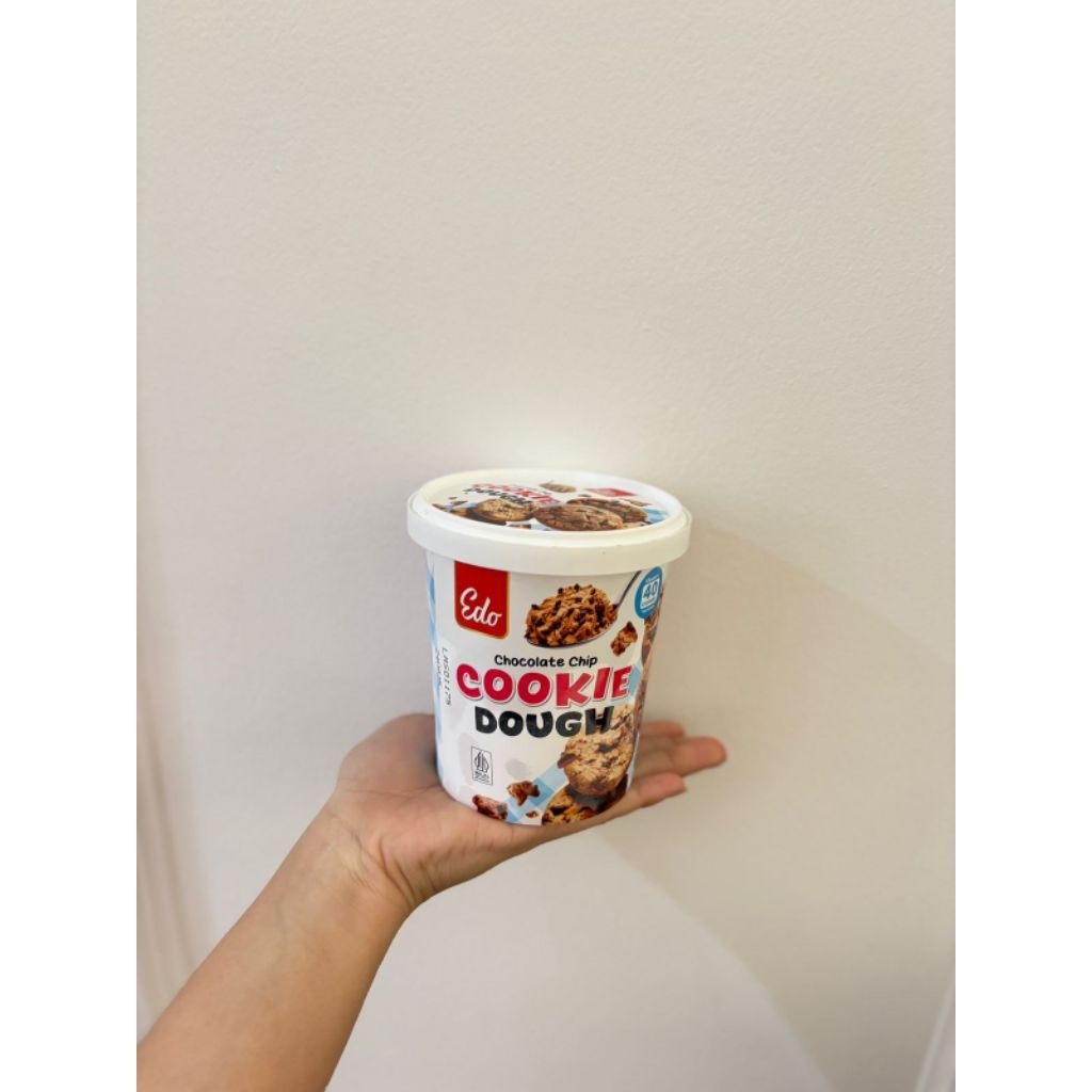 

Edo Cookie Dough Chocolate Chip 400gr