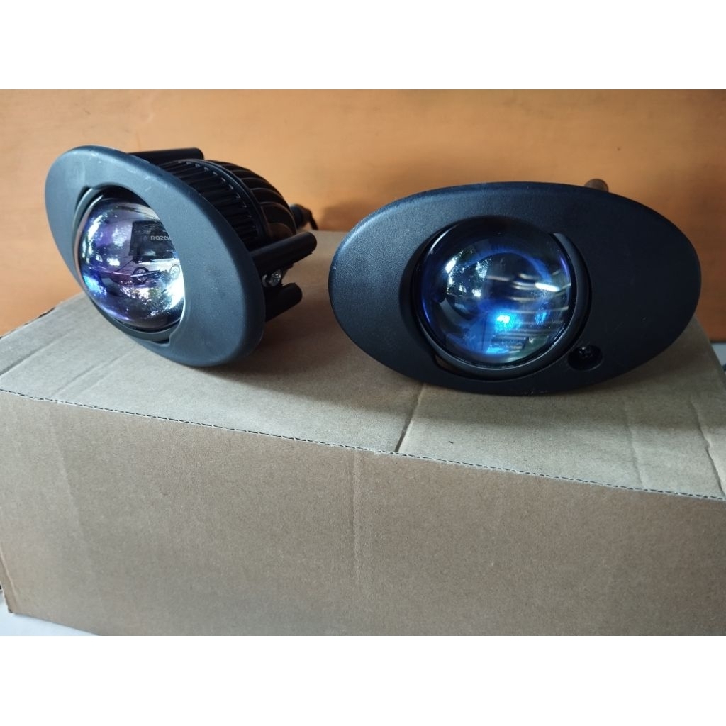 biled foglamp 2 inch oval honda brio mobilio 3warna