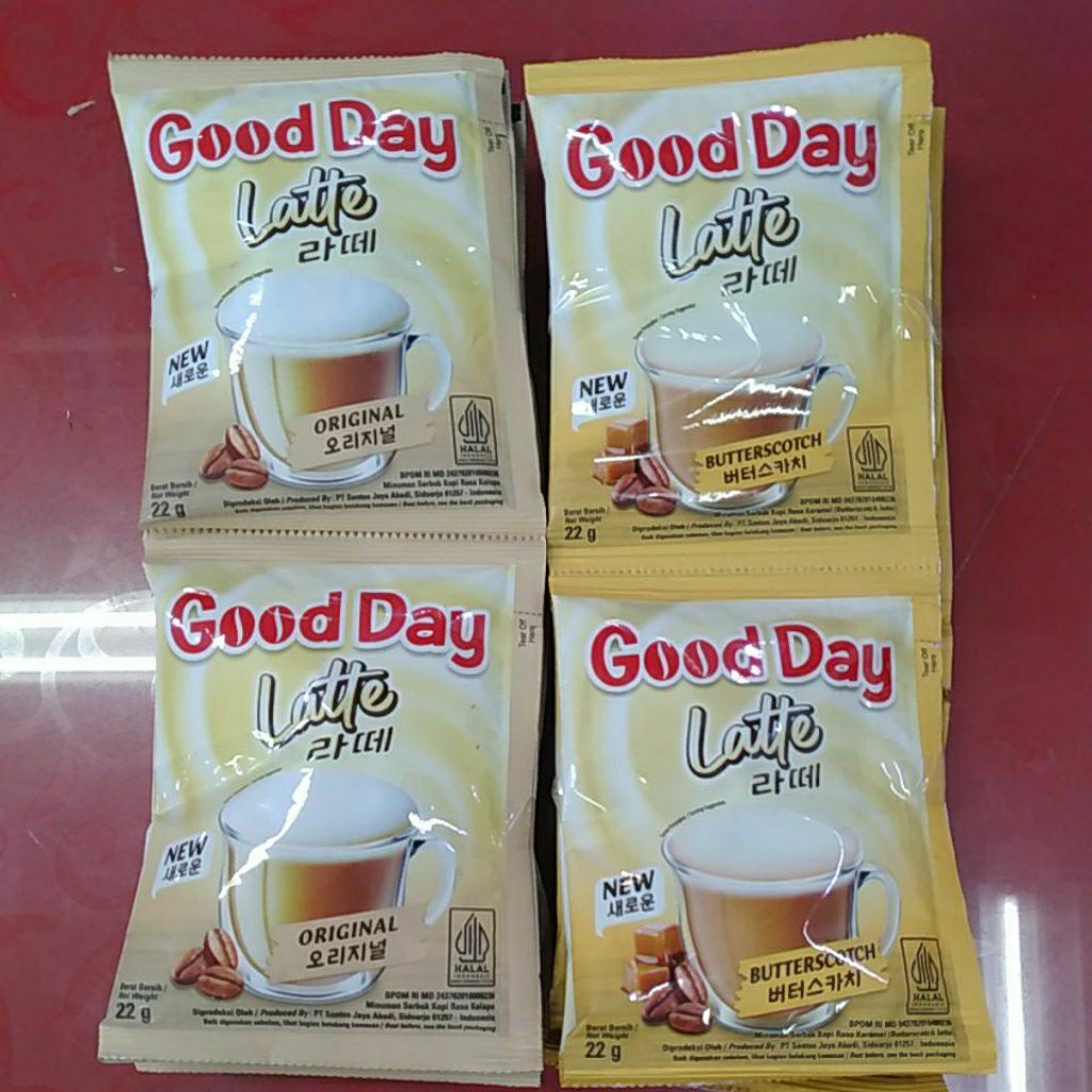 

Good Day Latte Kemasan Renteng 22 g
