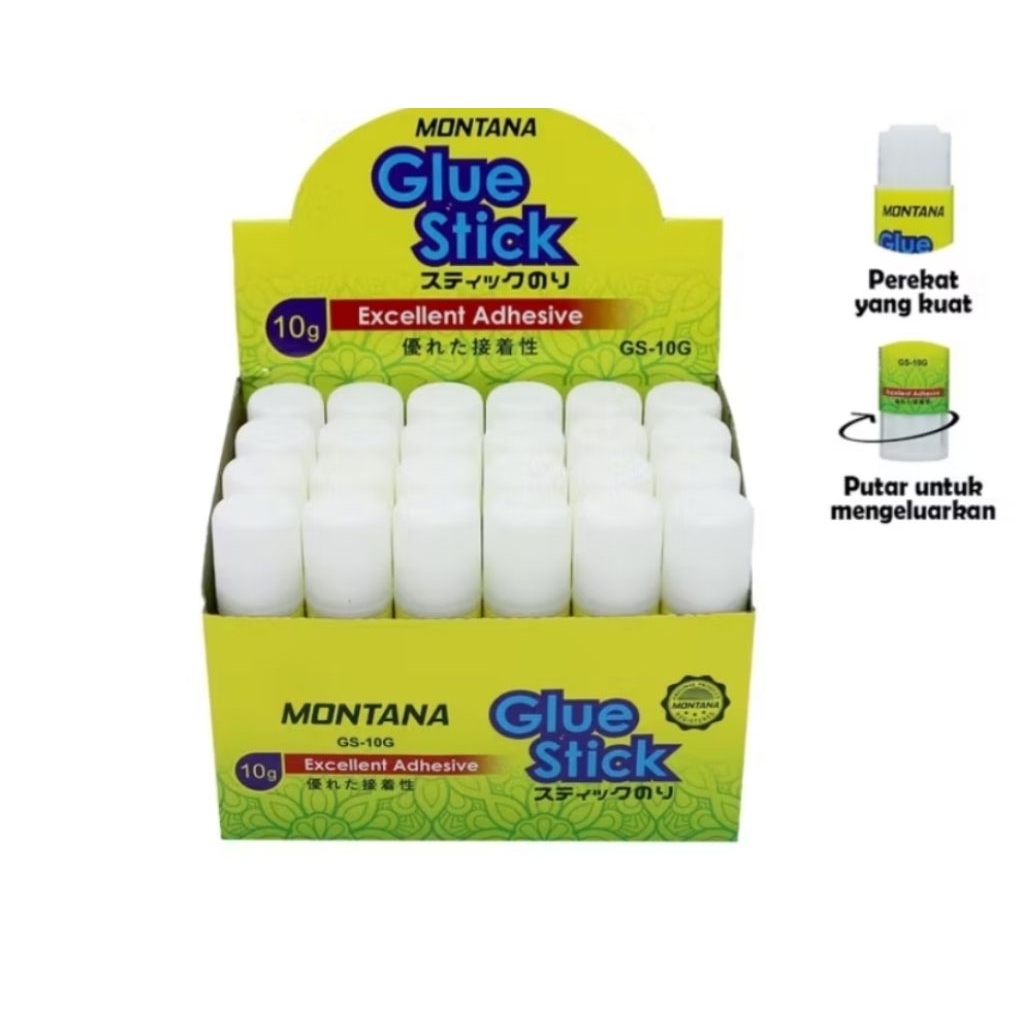 

Lem stick Montana 10 gr GS-10g / lem batang
