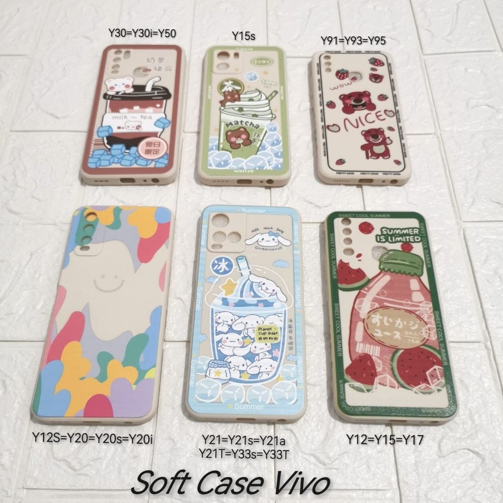Cuci Gudang Soft Case Hp Vivo Gambar Random - Casing Vivo