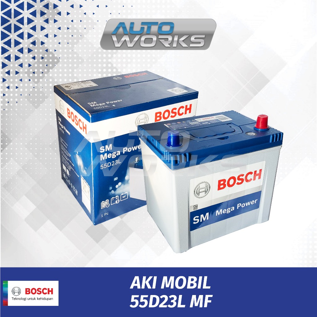Aki Mobil Bosch Kering 55D23L