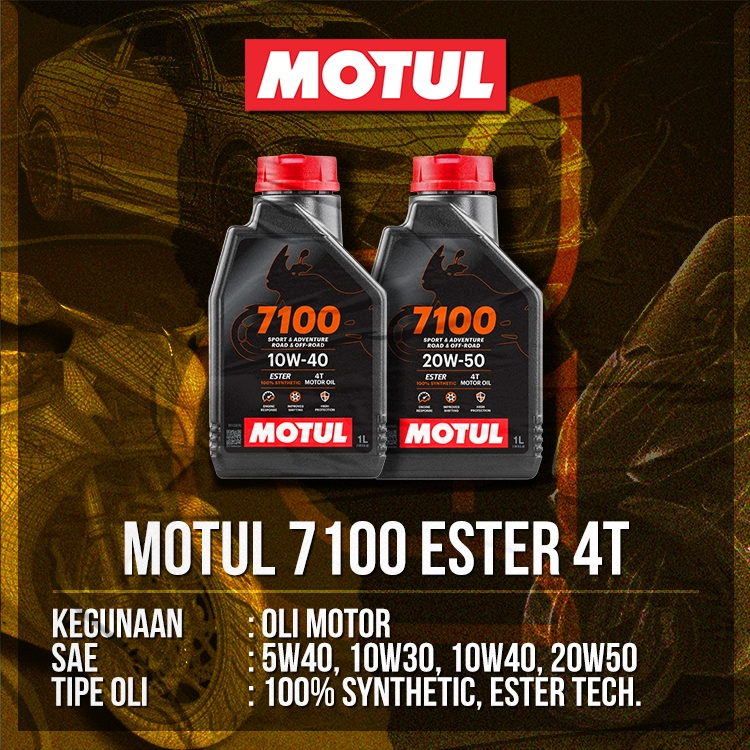 Oli Motor Motul 7100 Estercore 4T