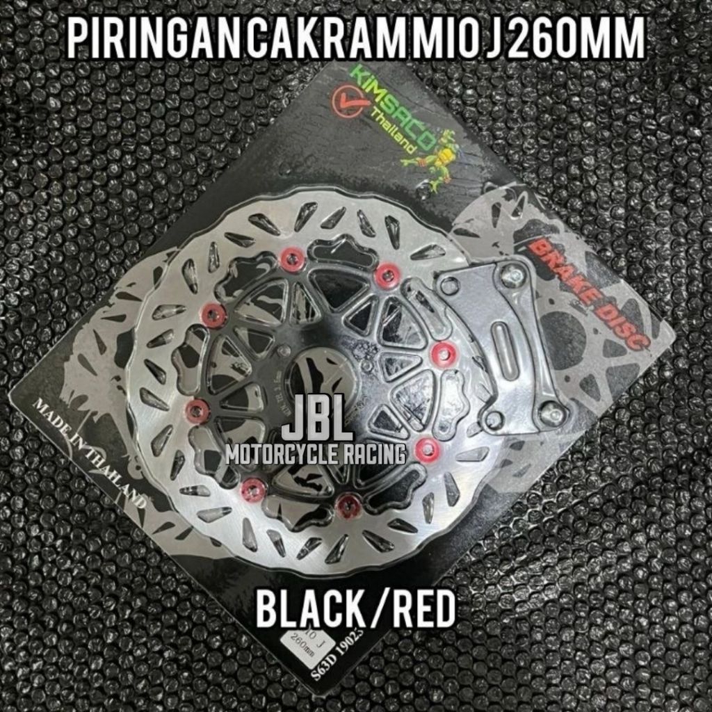 Piringan Cakram Motor Mio J 260mm Gerigi Kimsaco Model PSM Mio J Mio GT mio M3 Mio Z Mio Soul Lubang