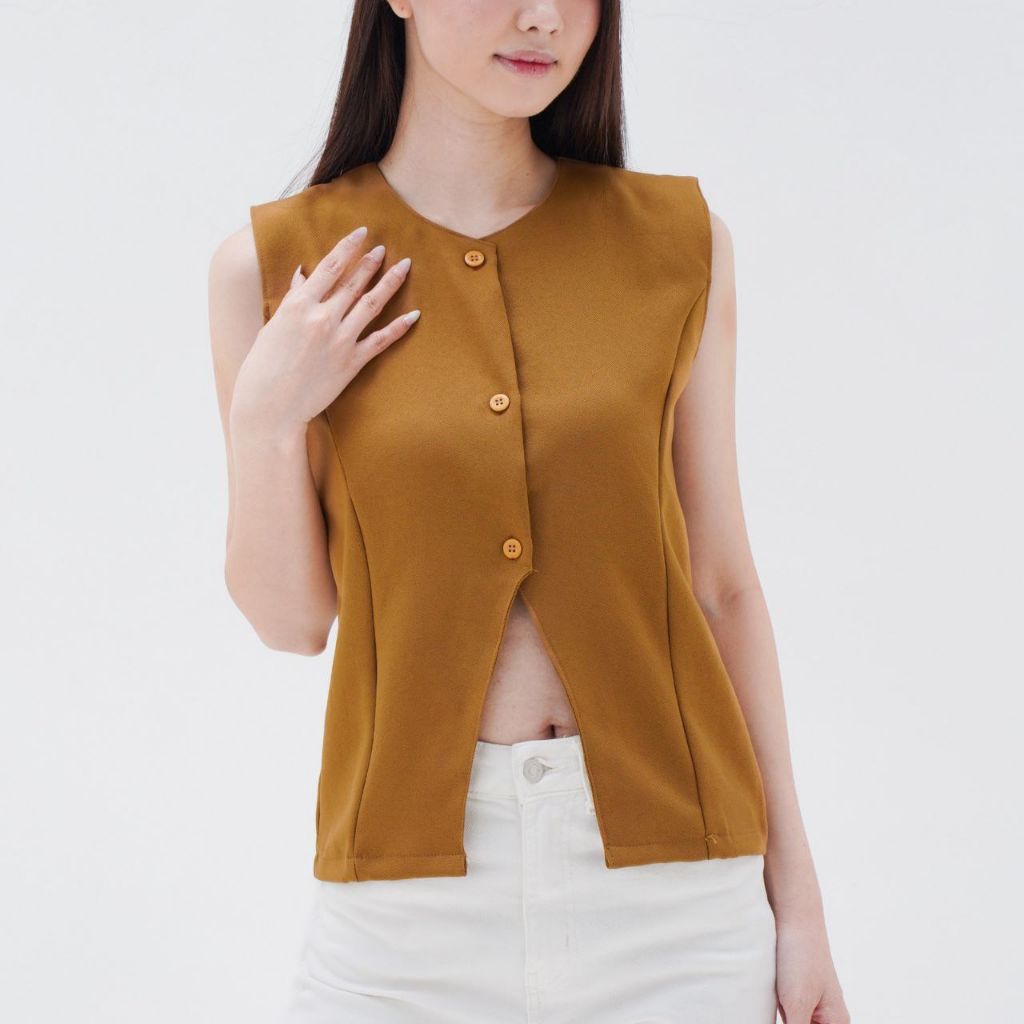 VEST OUTER ROMPI JISOO