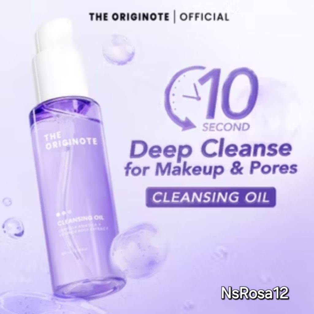 The Originote Cleansing Oil 100ml | Pembersih Wajah The Originote Oil Cleansing - Cleansing Oil