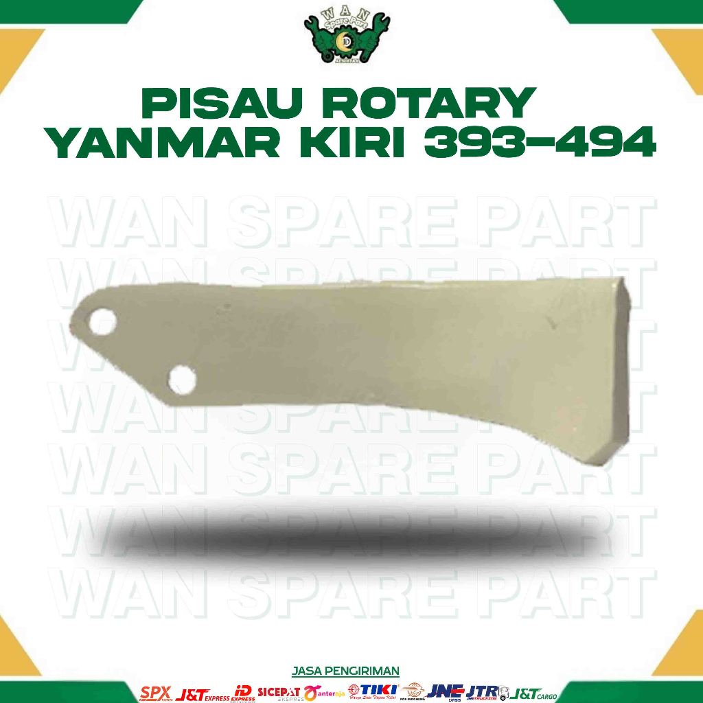 PISAU ROTARY YANMAR KIRI 393-494 for TRAKTOR RODA 4 WAN SPAREPART
