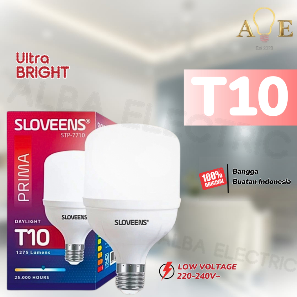 Lampu LED 10 Watt SLOVEENS Capsule Lampu Murah Bohlam Grosir 10 W LED 10 watt