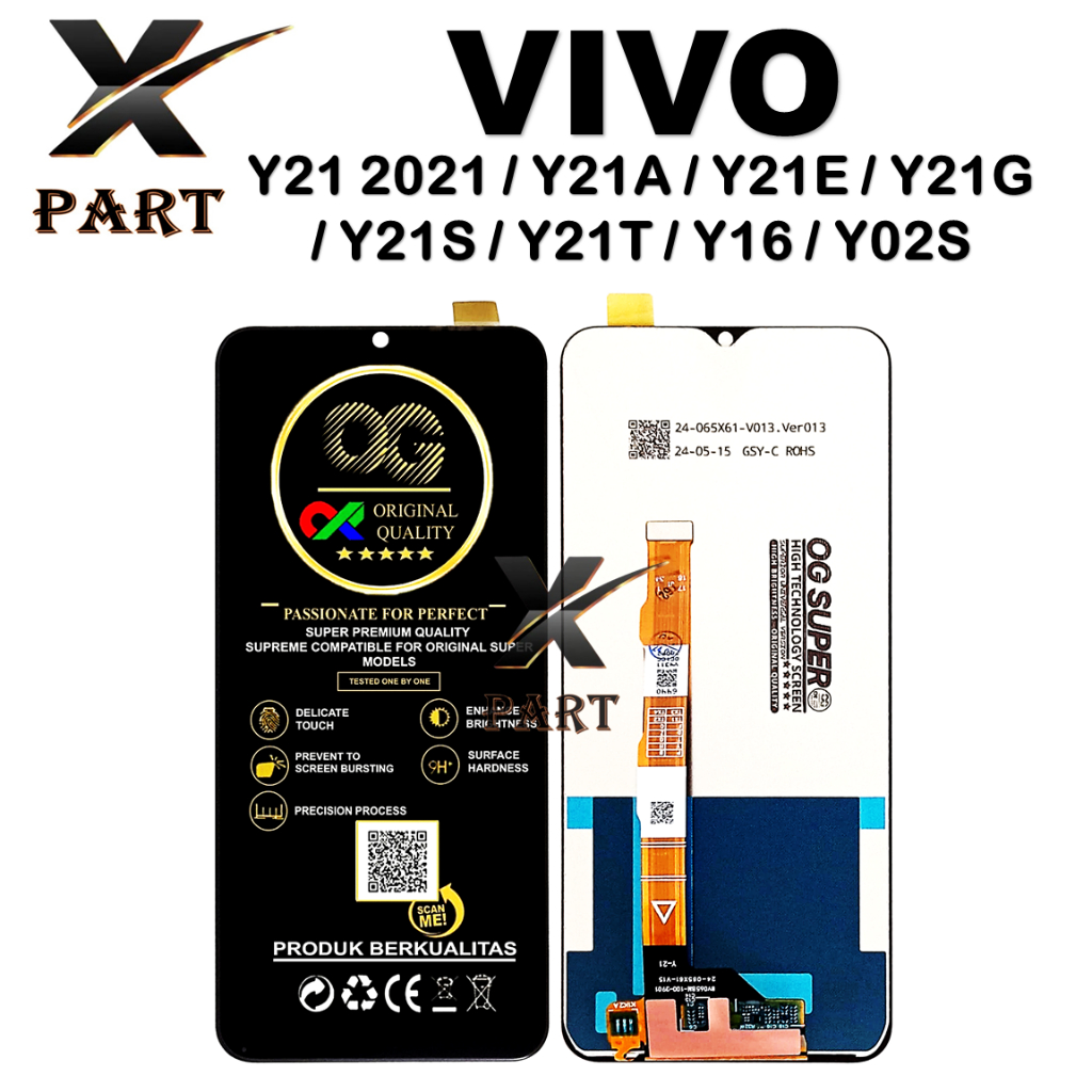 LCD TOUCHSCREEN VIVO Y21 2021 - LCD VIVO Y21S - LCD VIVO Y21A - LCD VIVO Y21T - LCD VIVO Y21E - LCD 