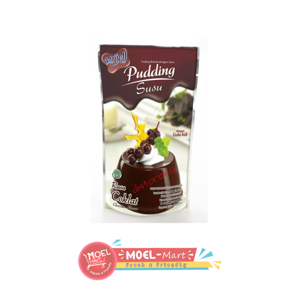 

NUTRIJEL PUDING SUSU RASA COKLAT 145GR