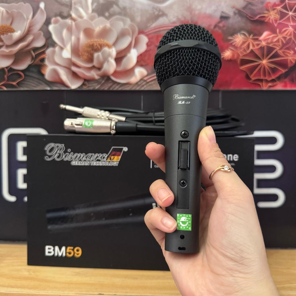 ORIGINAL MIKROFON BISMARCK BM-59 VOCAL MICROPHONE BM59 MIK BISMARCK