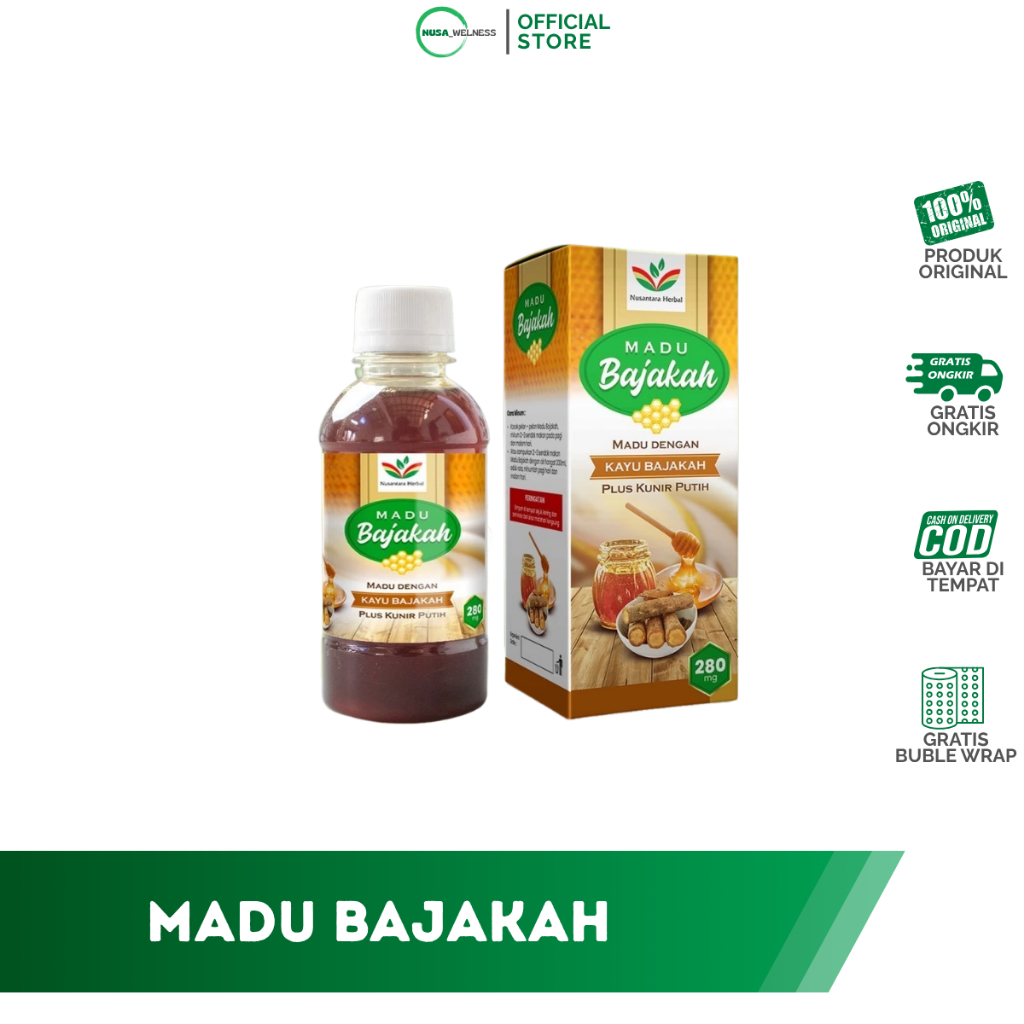 

Madu Bajakah Nusantara Herbal Plus Kunir Putih Herbal Kanker