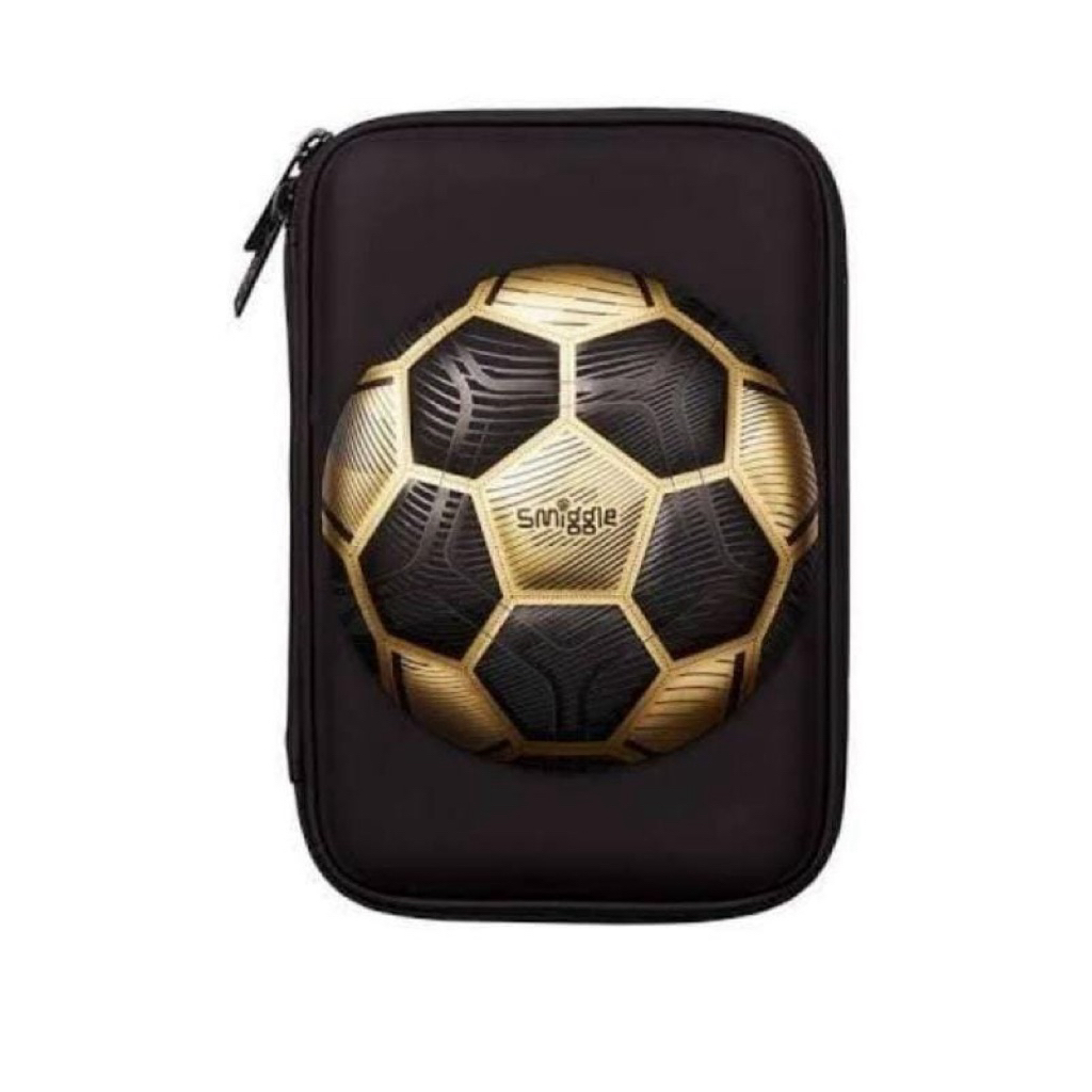 

Tempat pensil Smiggle Bola Gold Hardcase