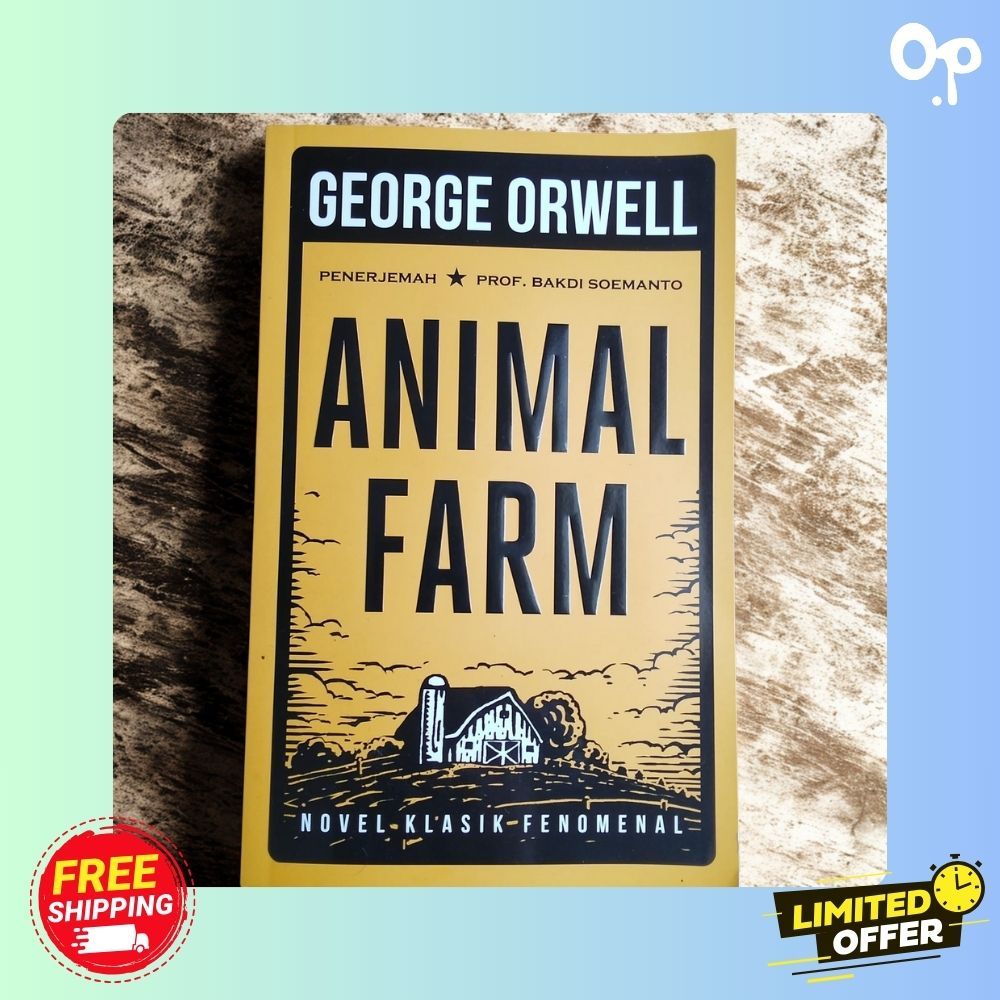 Buku George Orwell Animal Farm atau Peternakan Binatang (second/preloved)