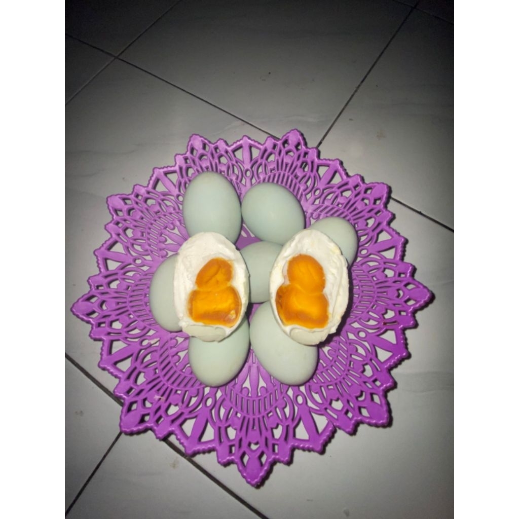 

telur bebek asin isi 6/mika