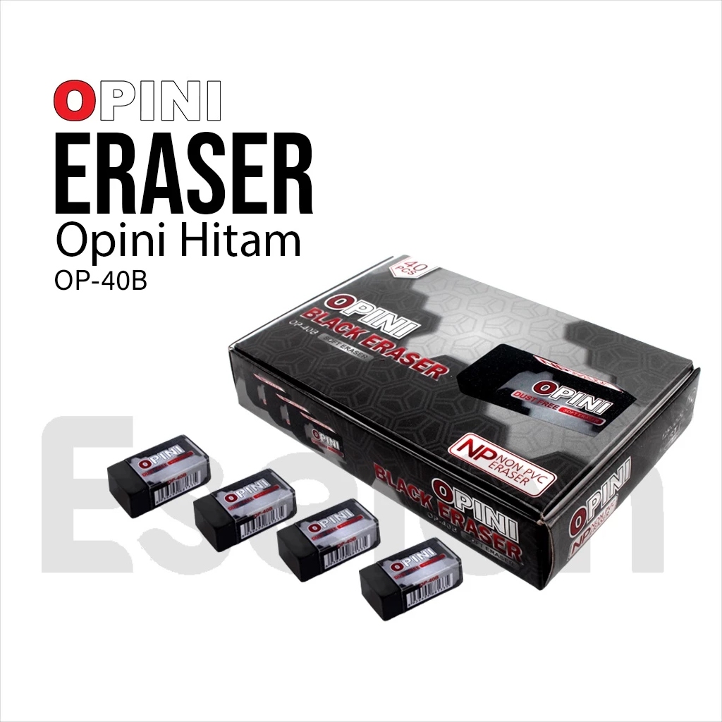 

40pcs Penghapus OPINI / Penghapus / 1pack Penghapus OPINIi kecil