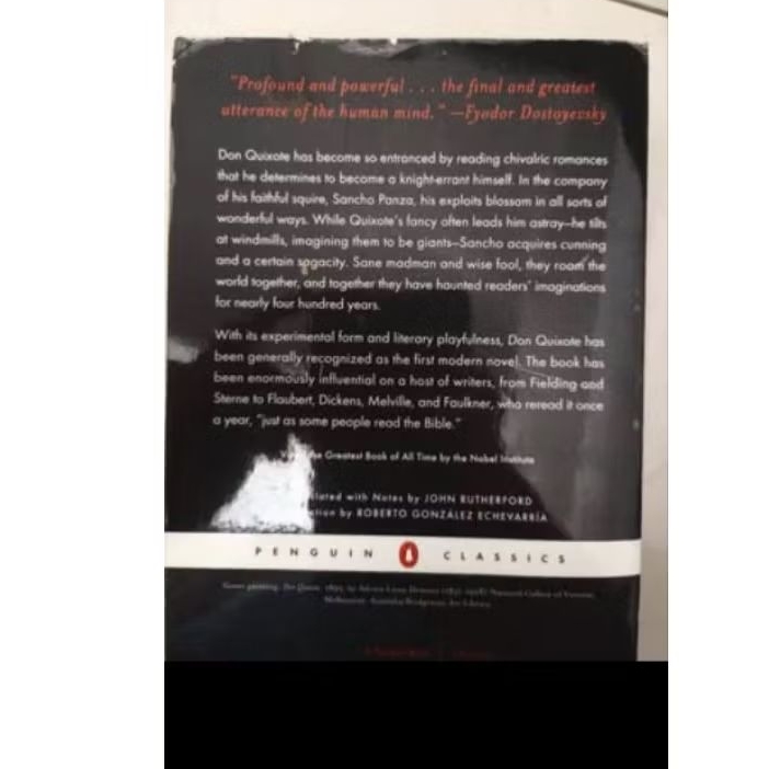Buku Classic Don Quixote Penguin Classic Import Original