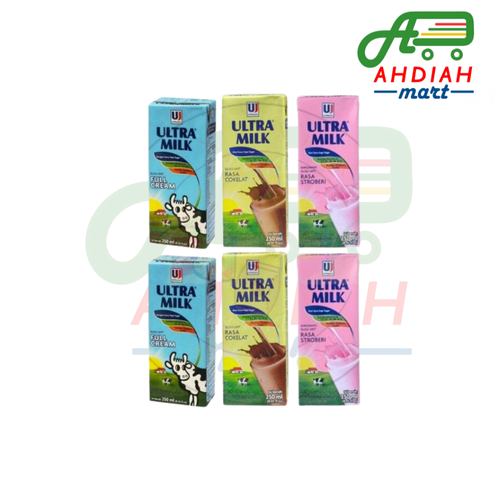 

Susu Ultramilk 250 Ml varian rasa