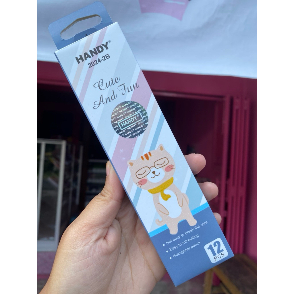 

Pensil HANDY 2024-2B | handy for student | 1 pack 12 pcs | pensil murah