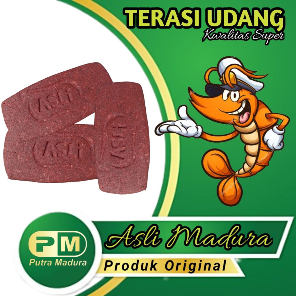 

Terasi Udang Asli Sumenep Madura 1kg