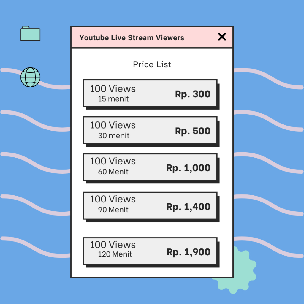 YouTube Live Stream Views | Tambah Penonton Live YouTube | Real Viewer  | Tampil Ramai & Kredibel