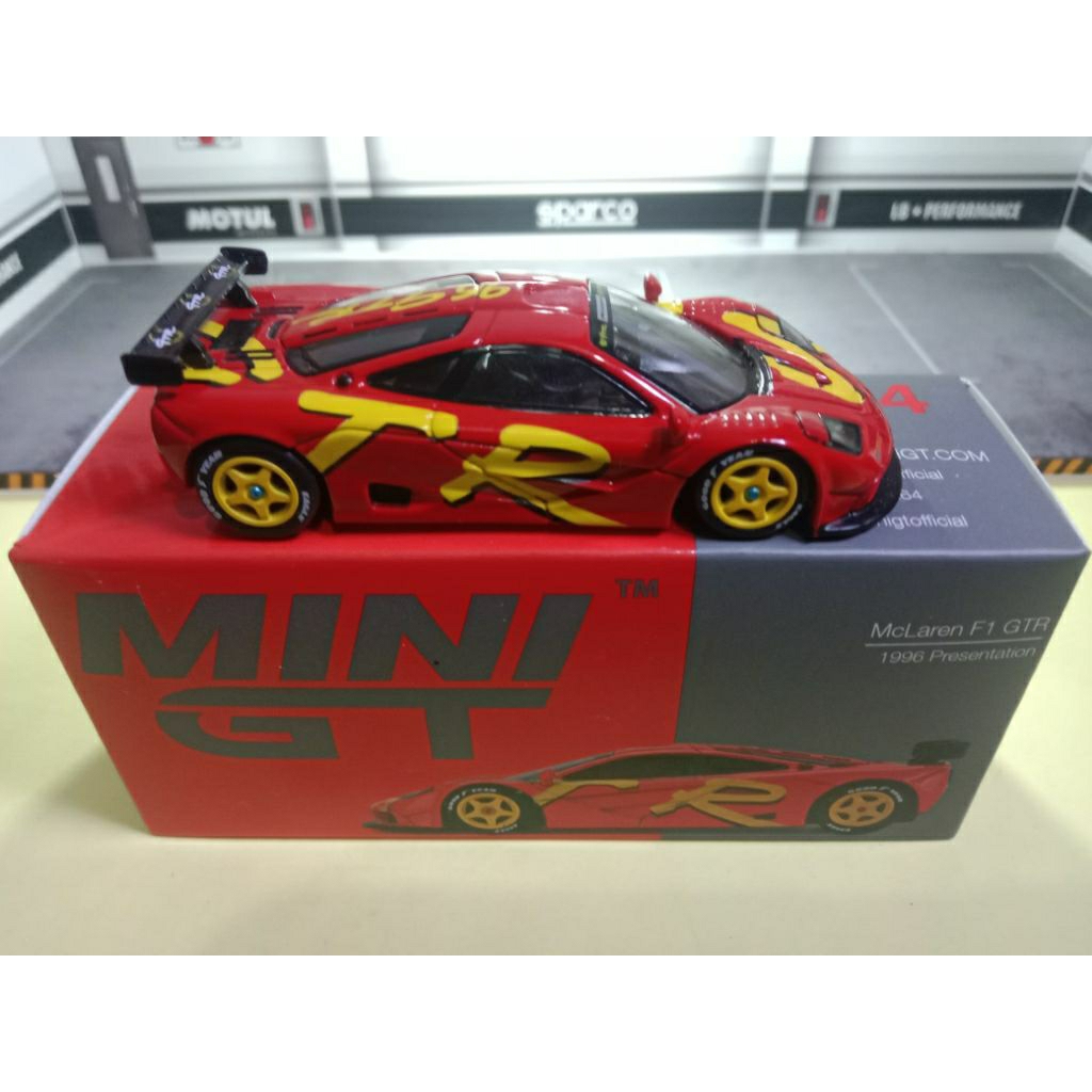 Mini GT McLaren F1 GTR 1996 Presentation