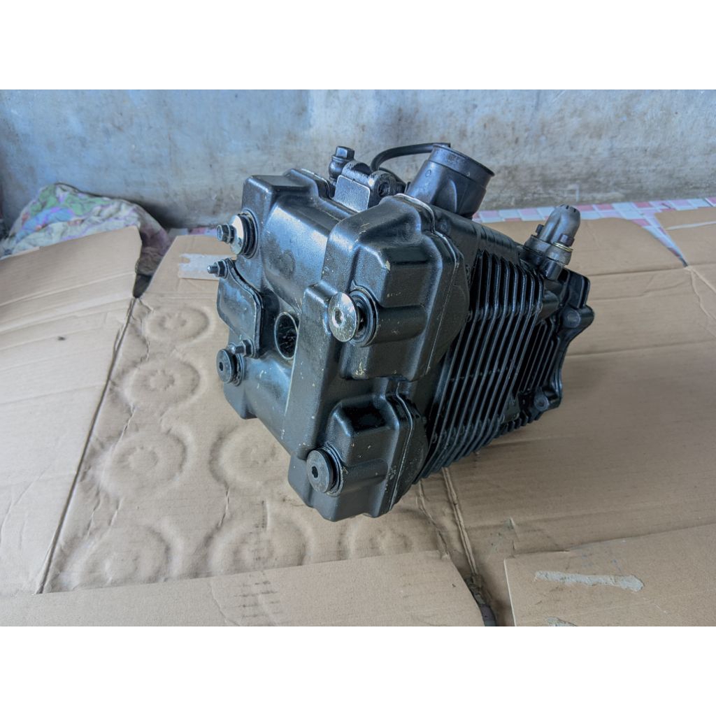 blok head blok klep ful isi set blok seher std satria fu karbu asli cabutan