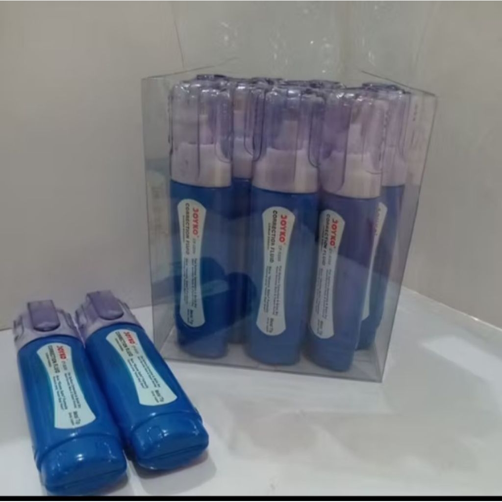 

TIPEX CAIR JOYKO 209 MATA BESI PER PAK ISI 12 PCS