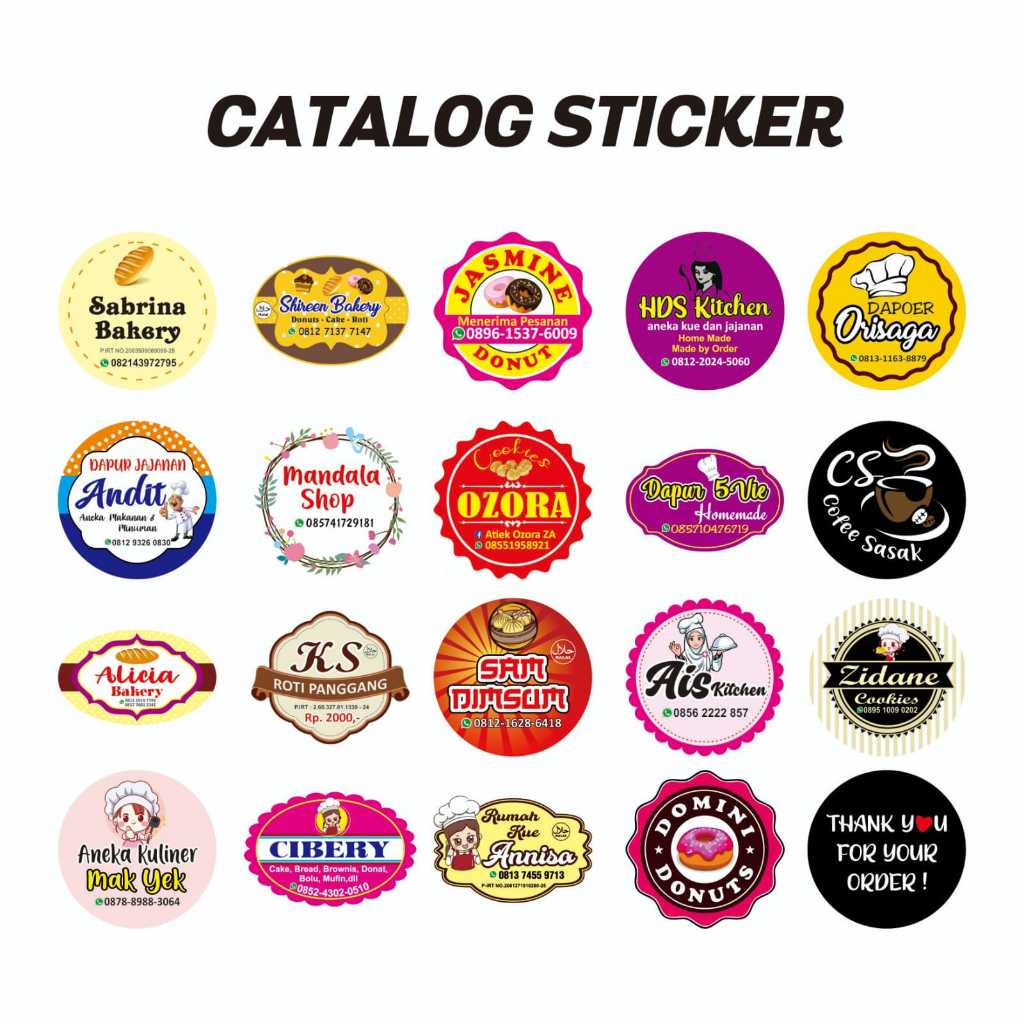 

Street UP Cetak Label Sticker Cutting Custom