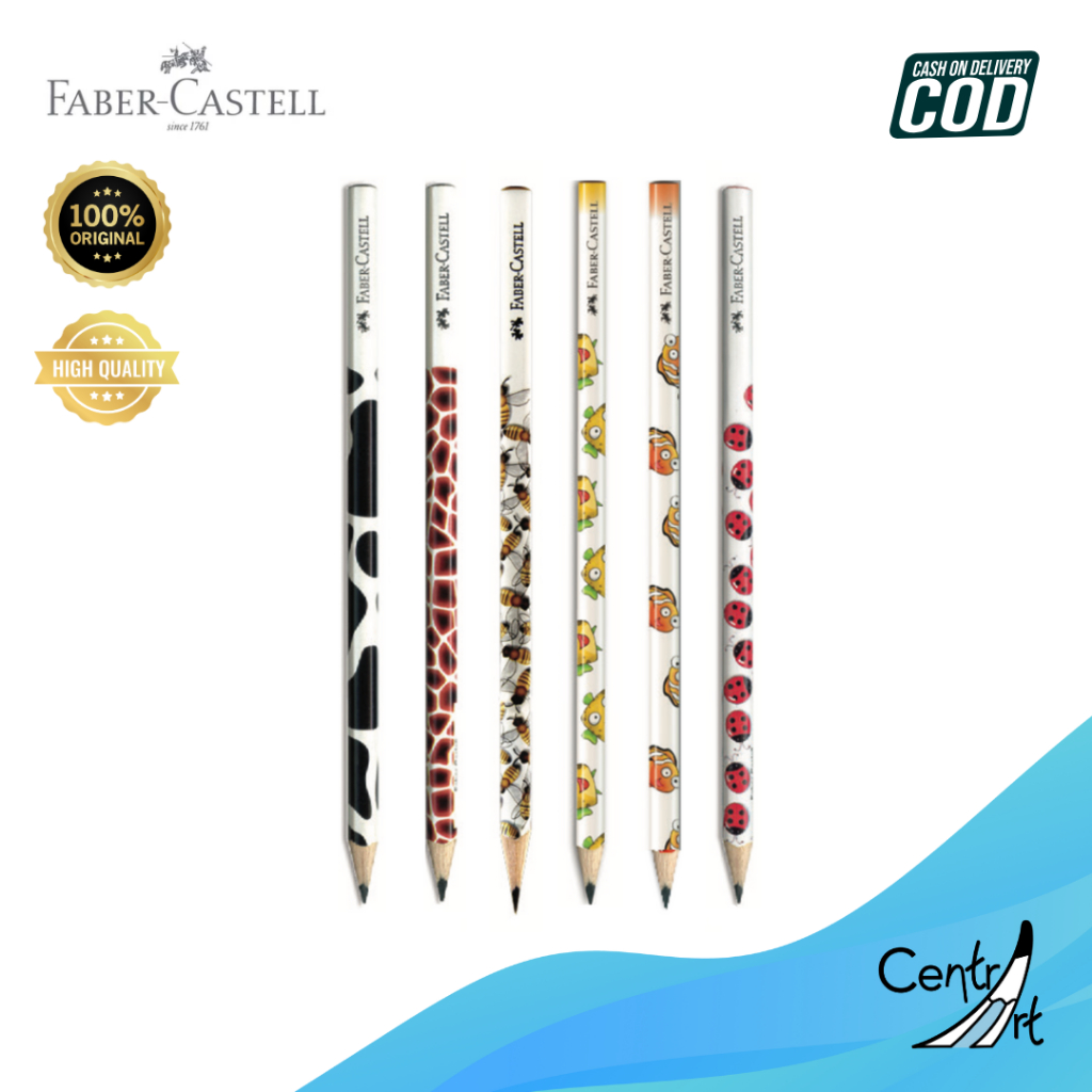 

Faber Castell Pensil motif | Animal print Pencil
