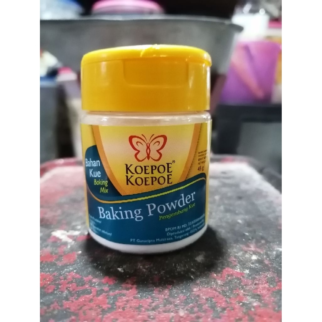 

Baking Powder Cap Kupu-kupu
