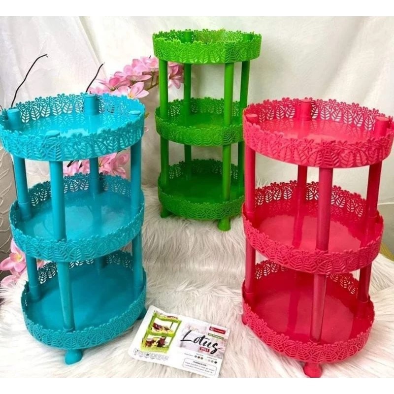 Rak Orchid Serbaguna 9032 Plastik / Rak Multifungsi Plastik/RAK PLASTIK ESTETIK/RAK SERBAGUNA