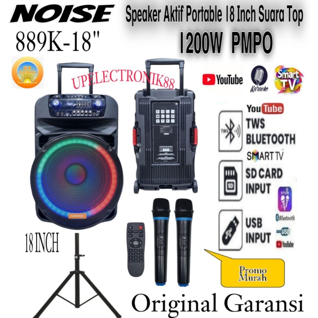 SPEAKER PORTABLE MEETING WIRELESS NOISE 899 18INCH BLUETHOOTH