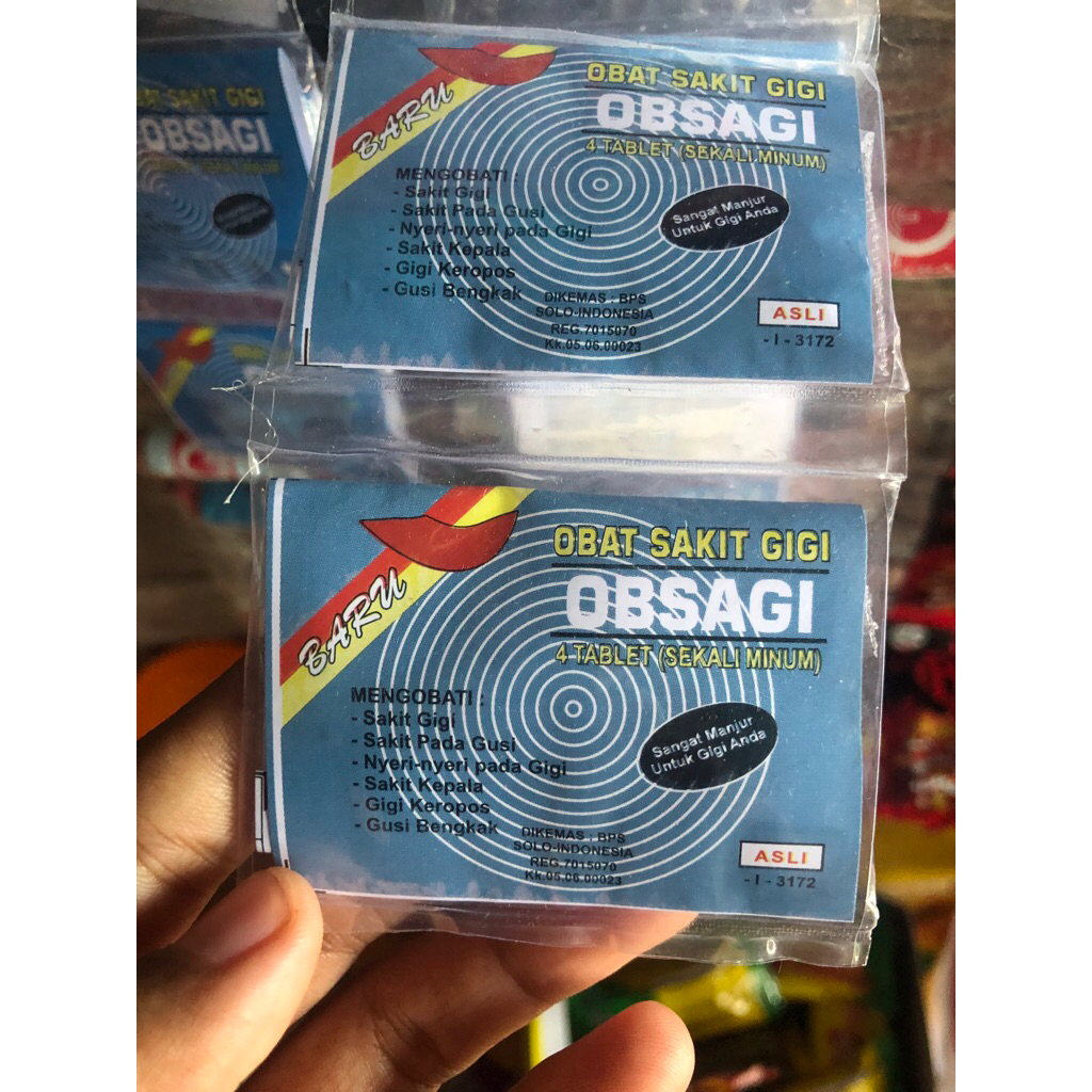 obsagi (obat sakit gigi)