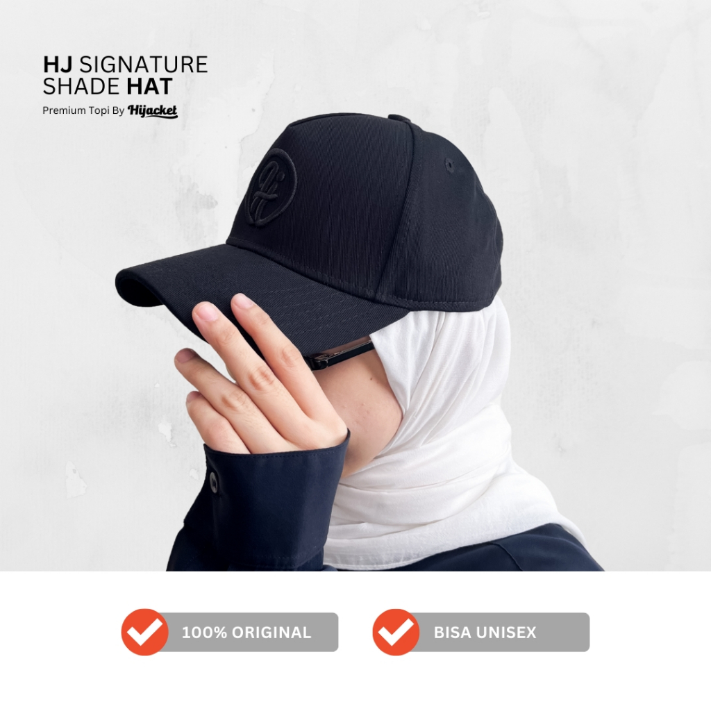 Topi Wanita Muslimah Black Topi Baseball Unisex Baseball Cap Topi Wanita Premium Topi Polos Hitam
