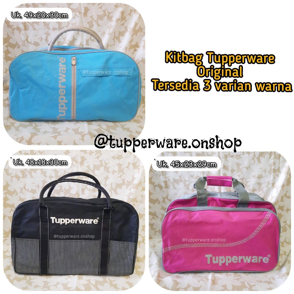 Tas Kitbag Tupperware Serbaguna 100% Original