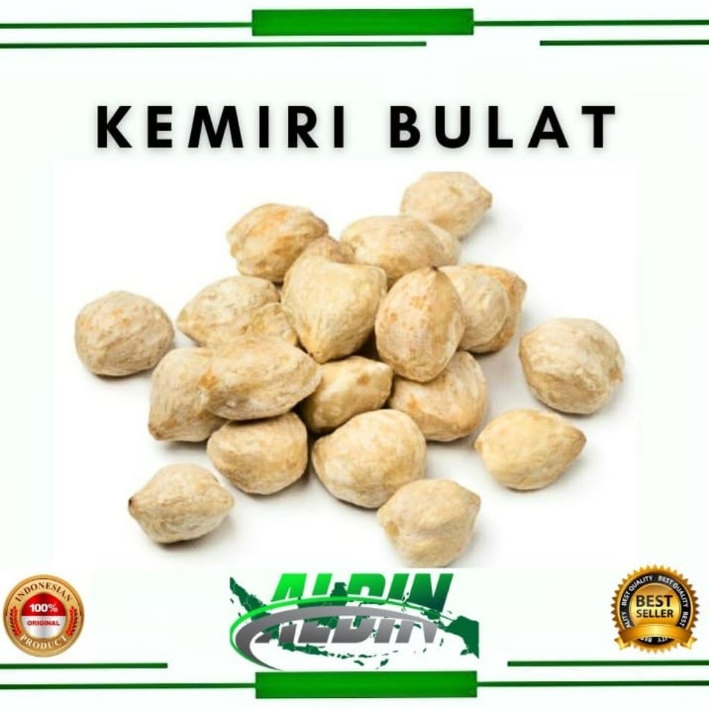 

Kemiri Bulat 100gram | Kemiri Utuh | Kemiri Premium