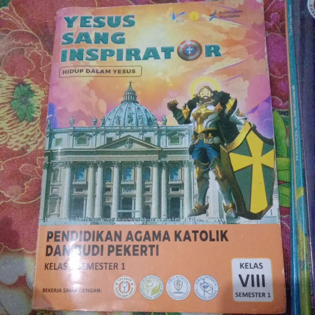 buku cetak agama, Yesus sang inspirator. agama katolik