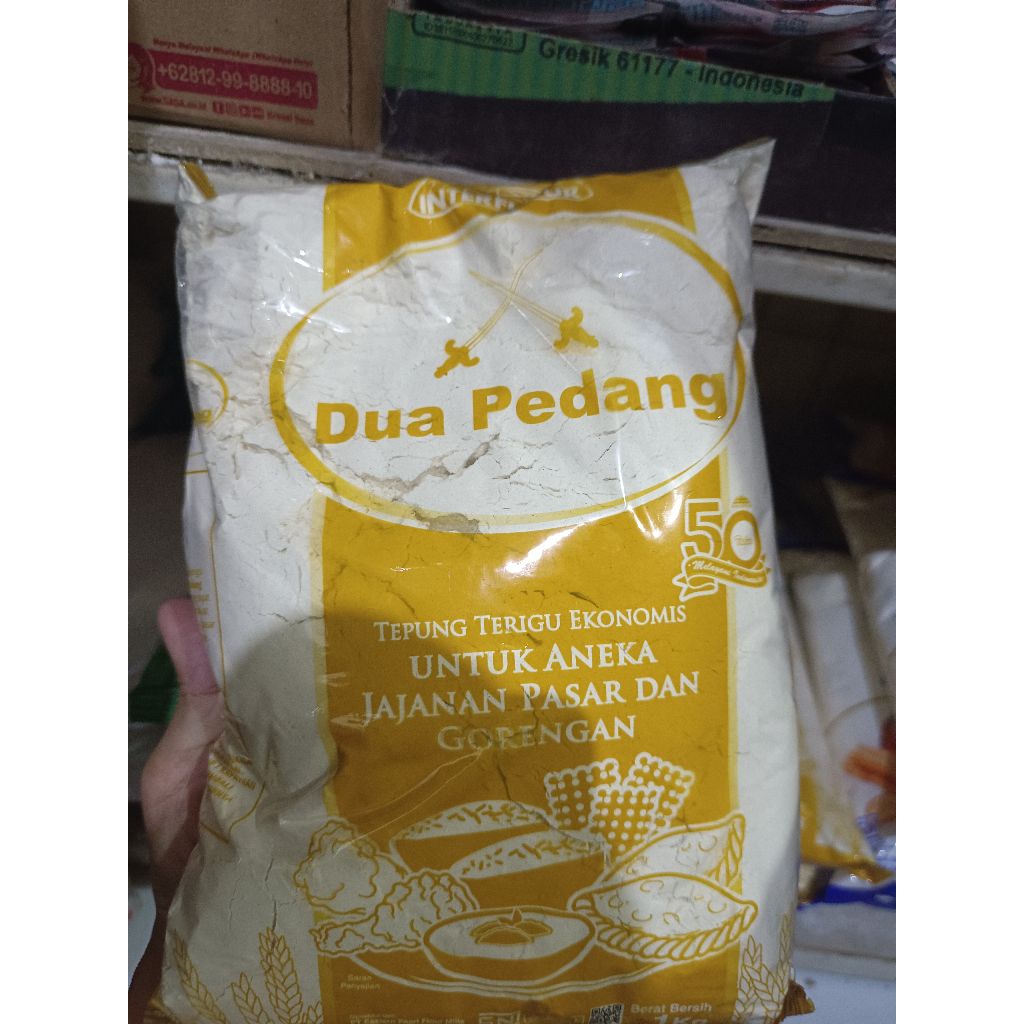 

TEPUNG TERIGU CAP DUA PEDANG 1Kg