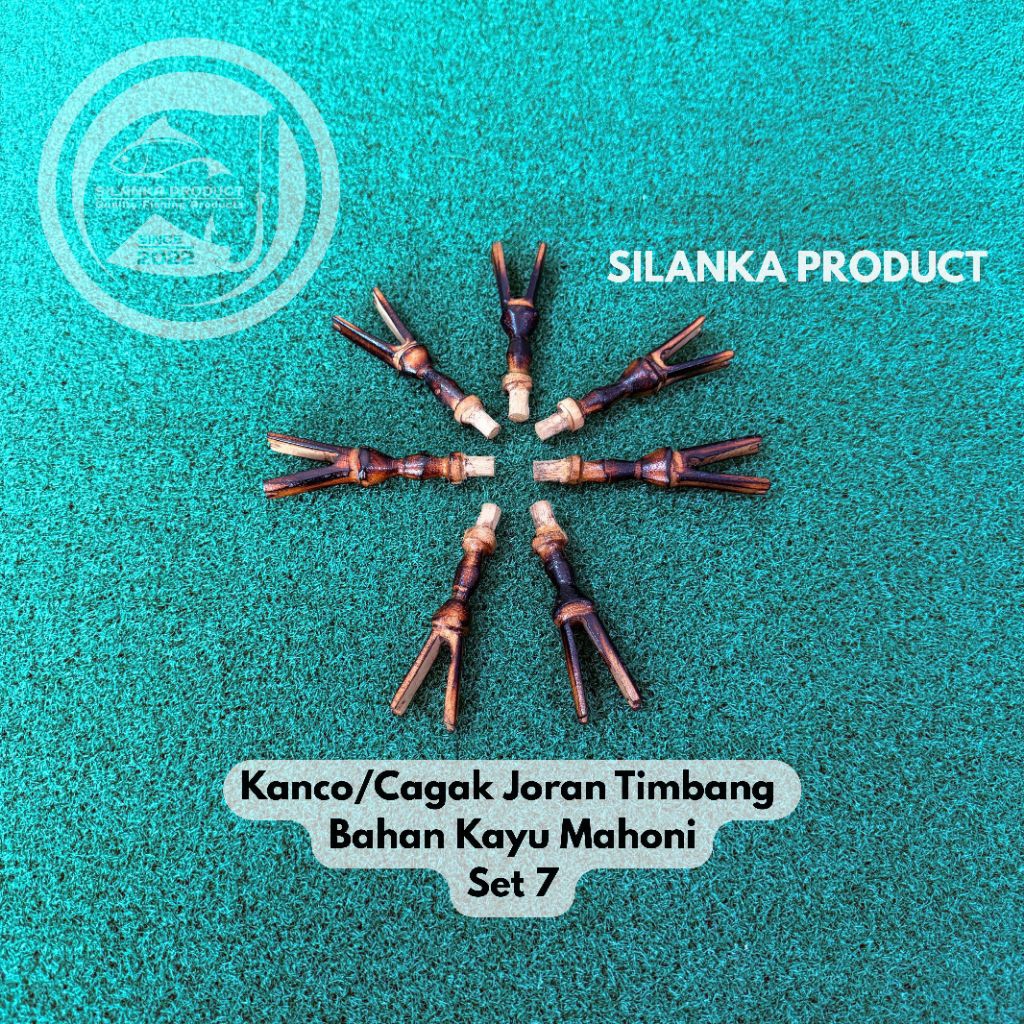 Cagak/ Kanco Joran Timbang Bahan Kayu Mahoni