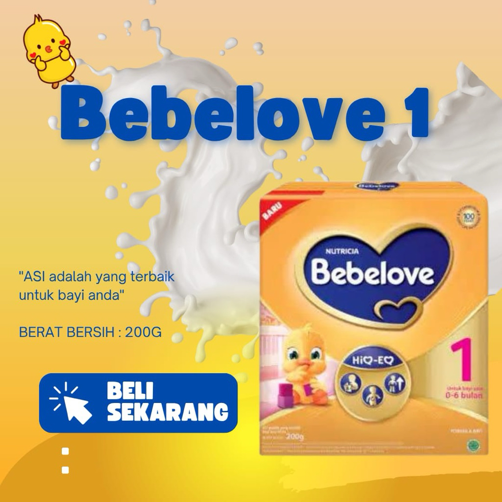 

Bebelove 1 usia 0-6 bulan box 200g