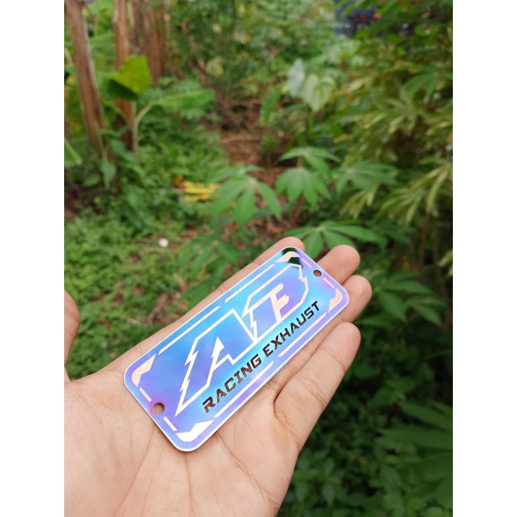 Emblem Knalpot Custom (isi 50 Pcs)