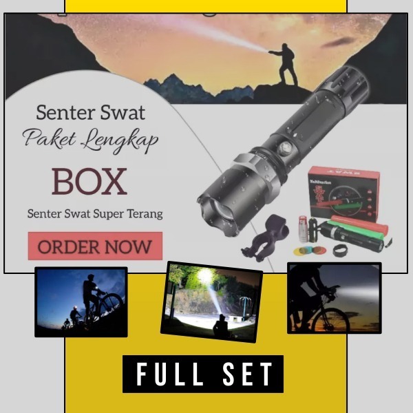 Senter Parkir & Lalin LED Multifungsi