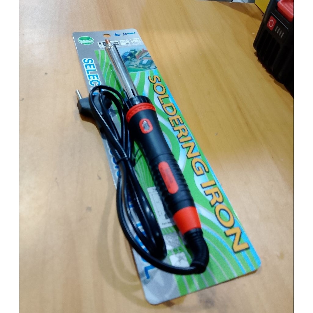 SOLDER IRON 60WAT MATA SOLDER TEMBAGA MURNI 60WAT ASLI IRON