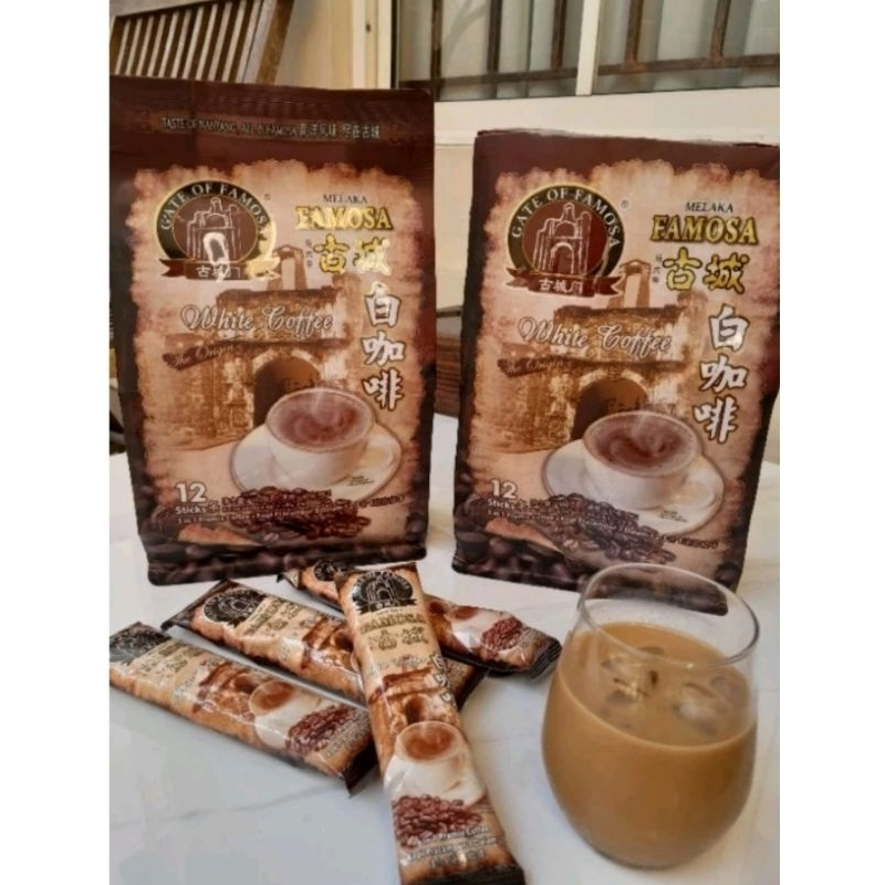 

[oddsolshop] pekanbaru/Famosa Melaka White Coffee 12 PCS 30GR